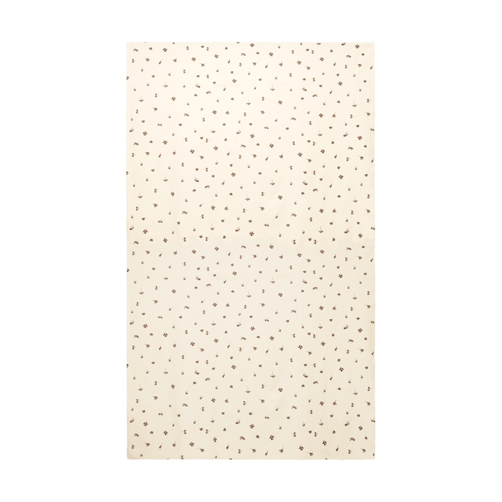Baies toalha de mesa 150x240 cm - Natural-chocolate escuro - Ferm Living