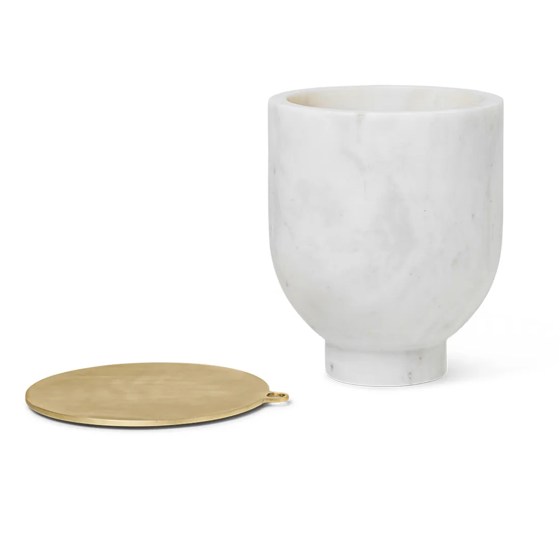 Balde de gelo Alza, mármore branco Ferm Living