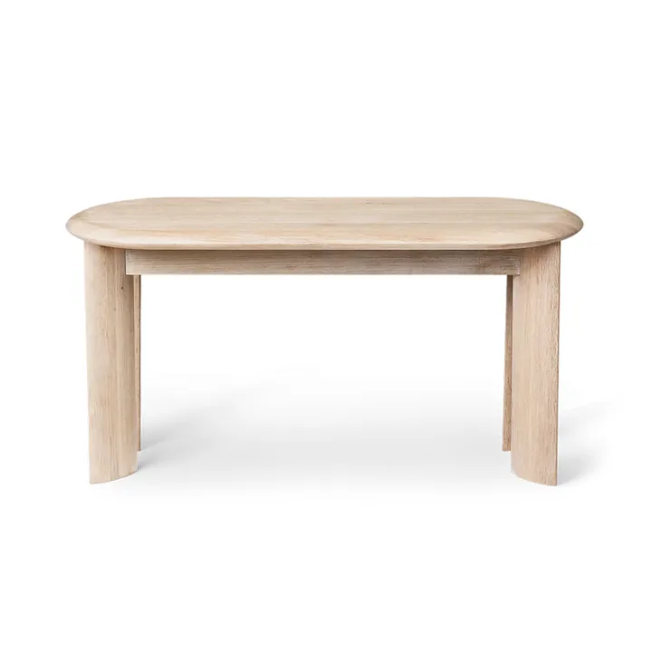 Banco Bevel 90 cm - Carvalho branco oleado - Ferm Living