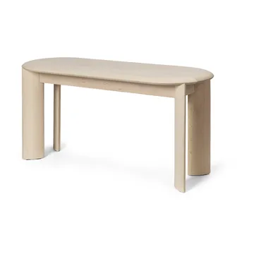 Banco Bevel 90 cm - Faia branca oleada - Ferm Living
