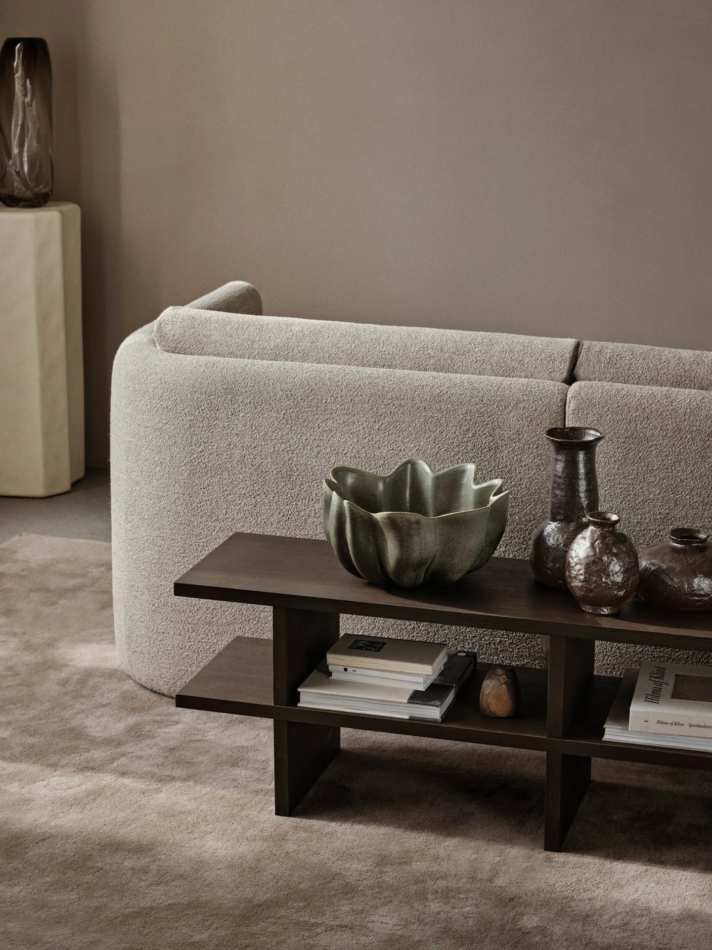 Banco Kona, Dark Stained oak veneer Ferm Living