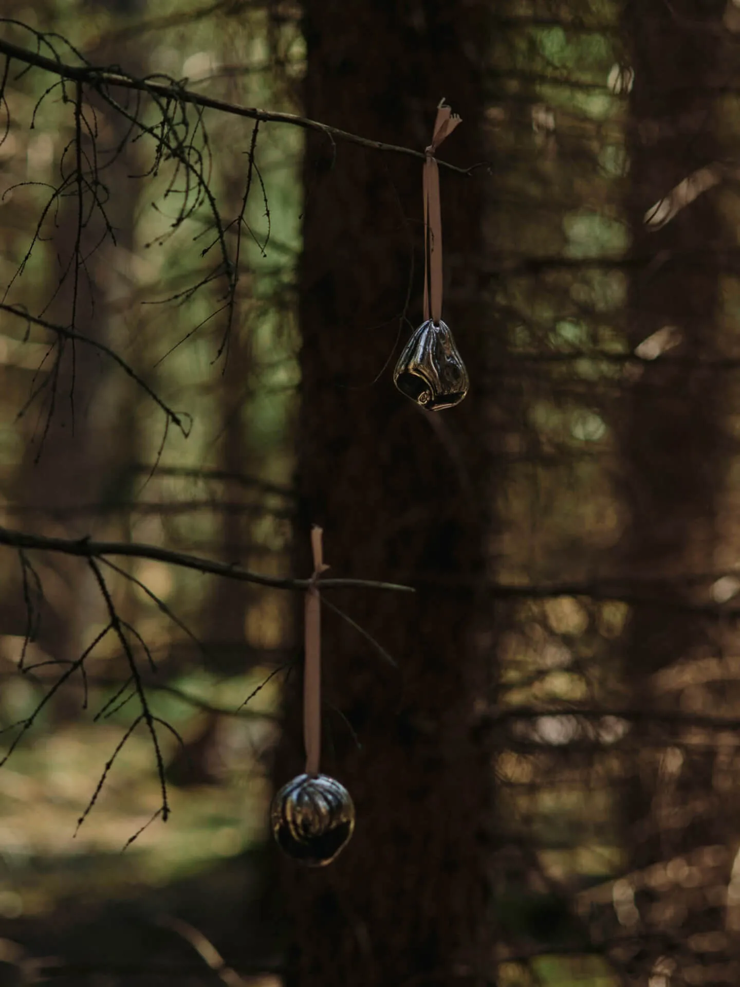 Bellure pendente de Natal 7 cm 2 peças, Prateado Ferm Living