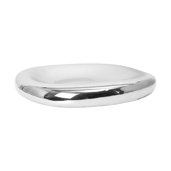 Bellure tigela decorativa para centro de mesa Ø35 cm - Silver - Ferm Living