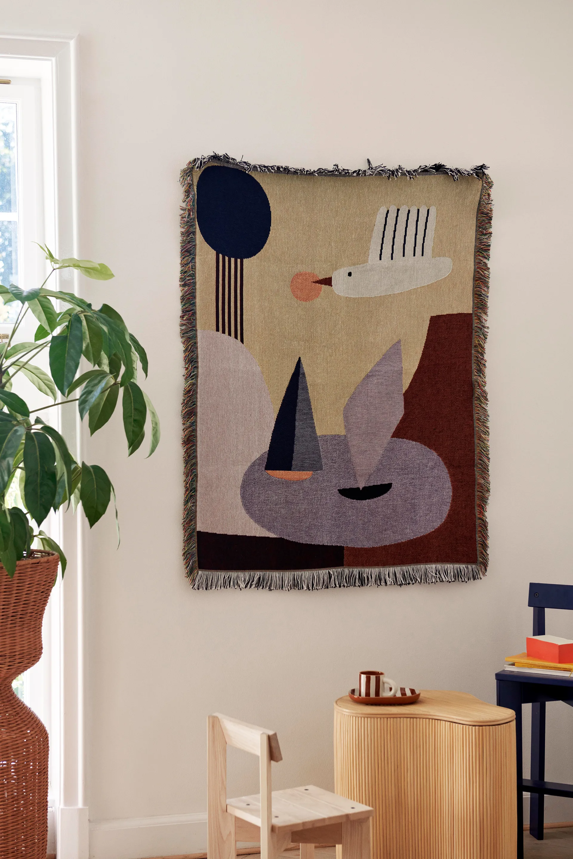 Bird manta, 80x110 cm Ferm Living