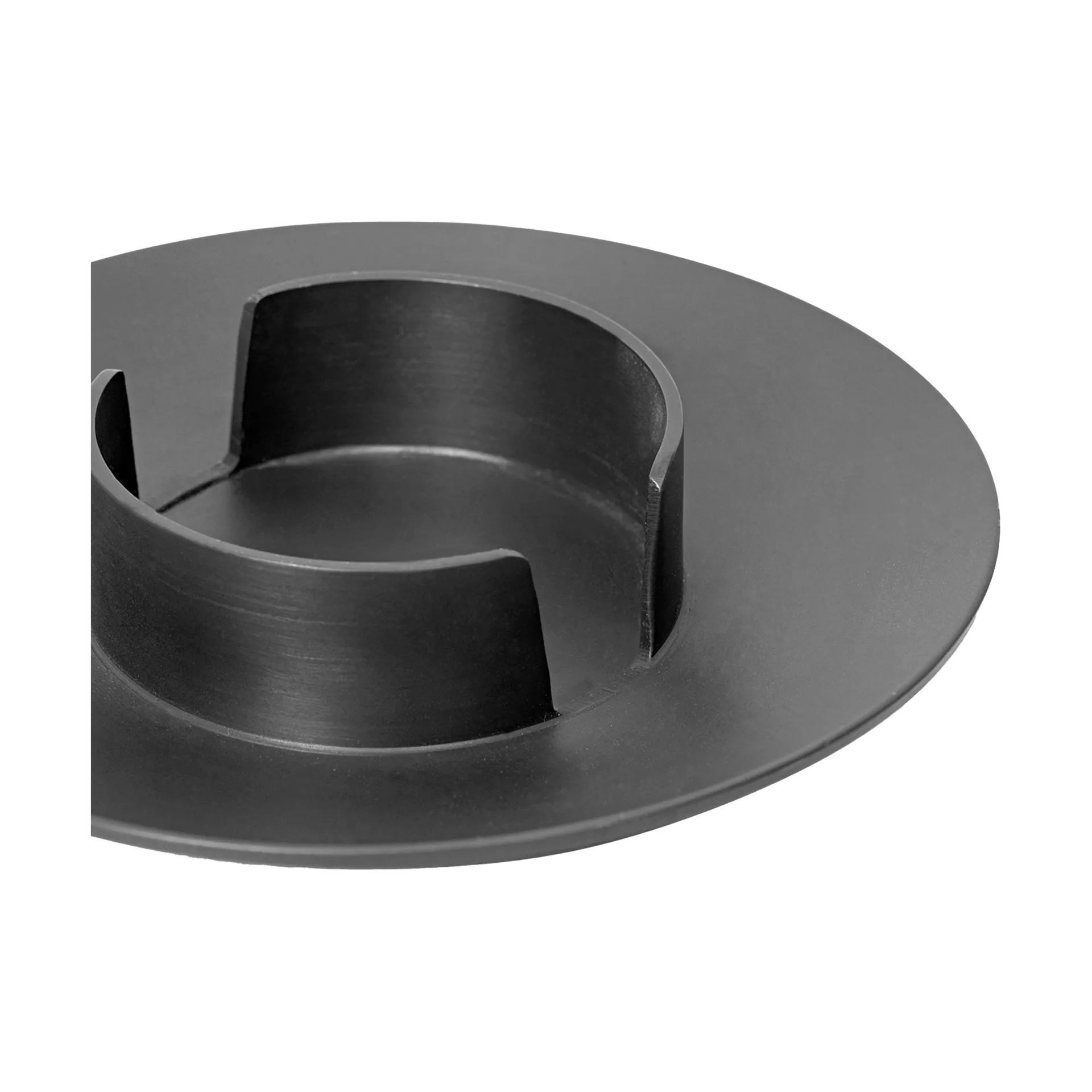 Blid Block suporte para vela, Preto latão Ferm Living