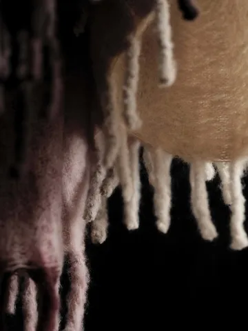 Blur manta de mohair - Butter-pale rose, 130x170 cm - Ferm Living