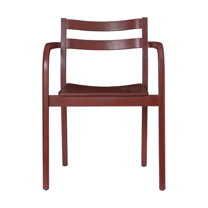 Boda cadeira com braços - Castanho-avermelhado - Ferm Living