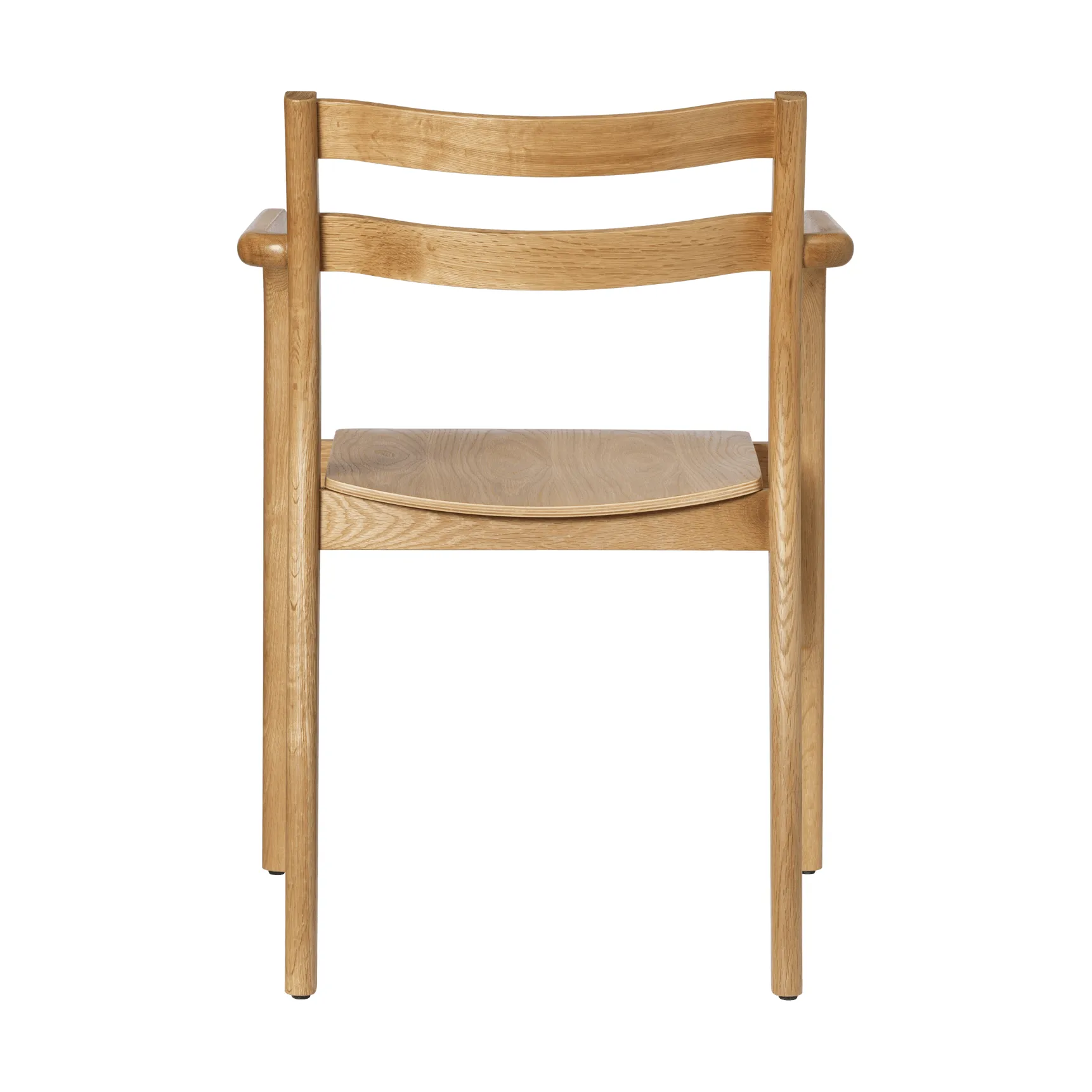 Boda cadeira com braços, Natural oak Ferm Living