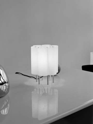 Boe candeeiro de mesa 28 cm - Silver-natural - Ferm Living
