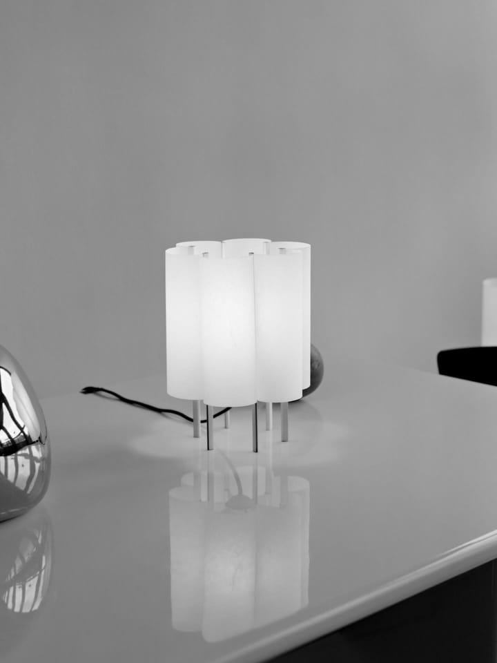 Boe candeeiro de mesa 28 cm, Silver-natural Ferm Living