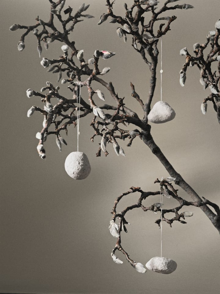 Bola de neve ornamentos decoração árvore de Natal 3 peças, Branco Ferm Living