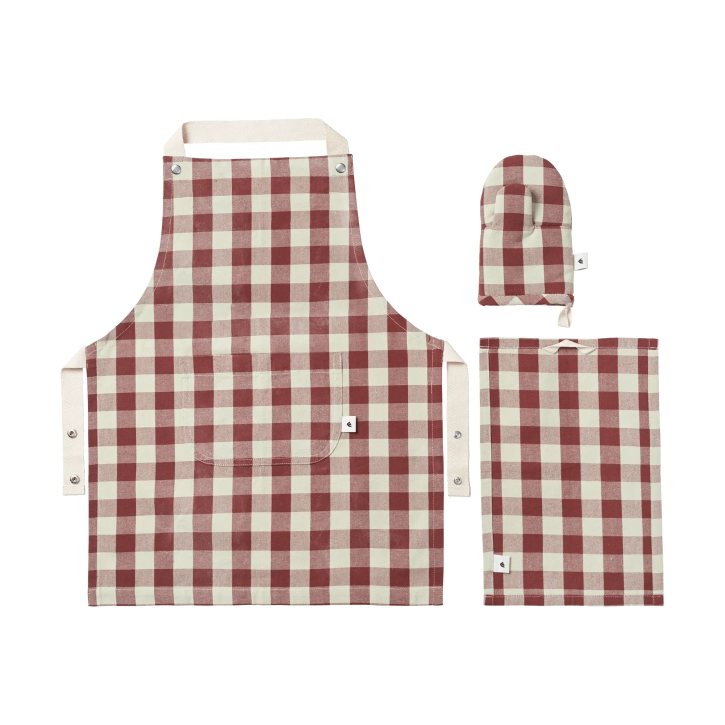 Bothy conjunto de cozinha para crianças, 3 peças, cinnamon-grey-green Ferm Living