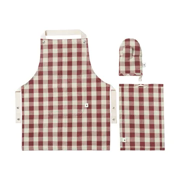 Bothy conjunto de cozinha para crianças - 3 peças, cinnamon-grey-green - Ferm Living