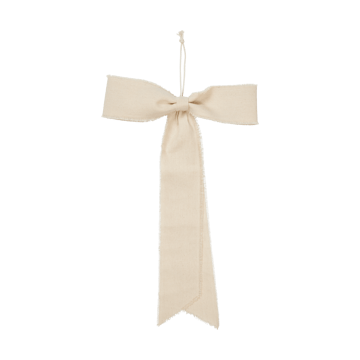 Bow pendente decorativo grande 30x45 cm - Natural - Ferm Living