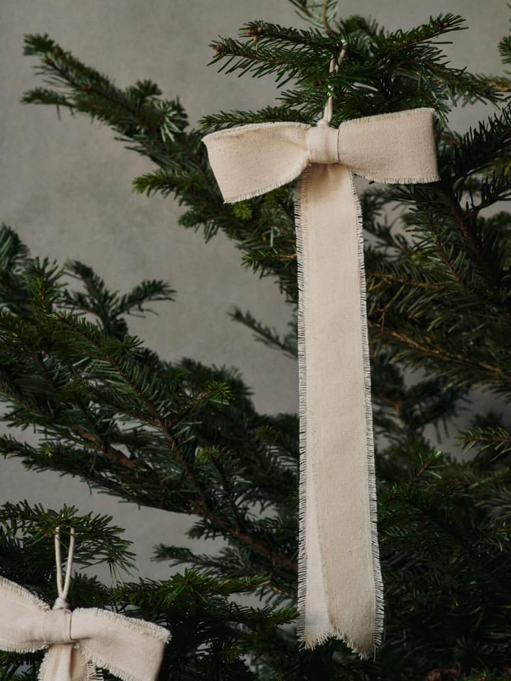 Bow pendente decorativo pequeno 15x40 cm 2 unidades, Natural Ferm Living