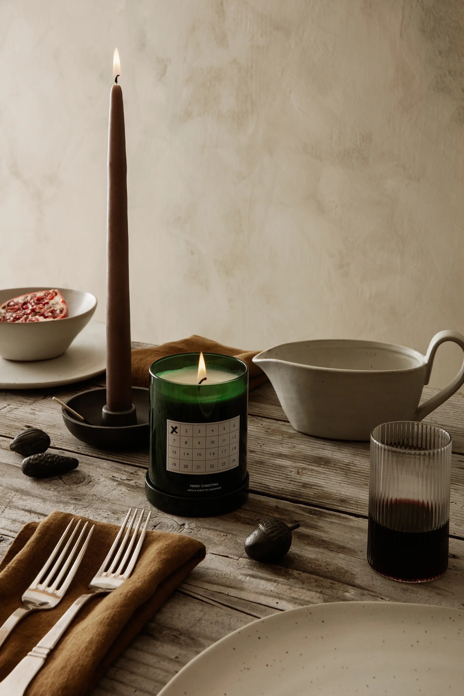 Bowl castiçais Ø10 cm, Alumínio enegrecido Ferm Living