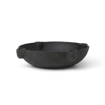 Bowl vela do advento cerâmica - grande Ø27 cm - Cinza escuro - Ferm Living