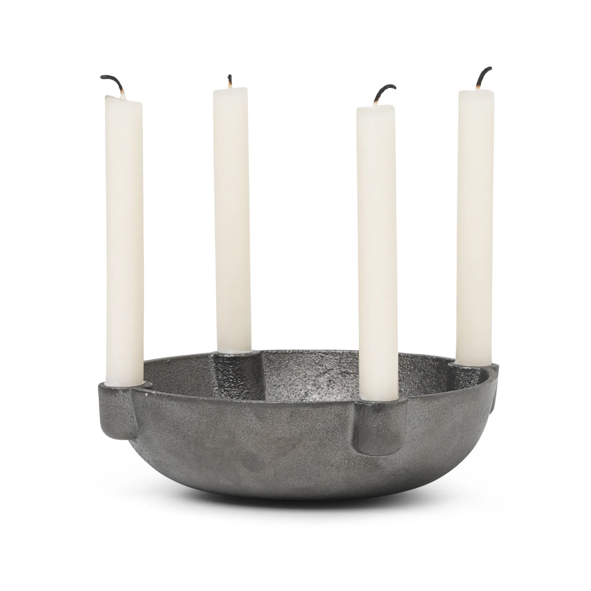 Bowl vela do Advento Latão, latão preto Ferm Living