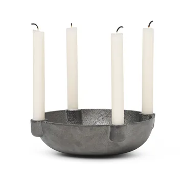 Bowl vela do Advento Latão - latão preto - Ferm Living