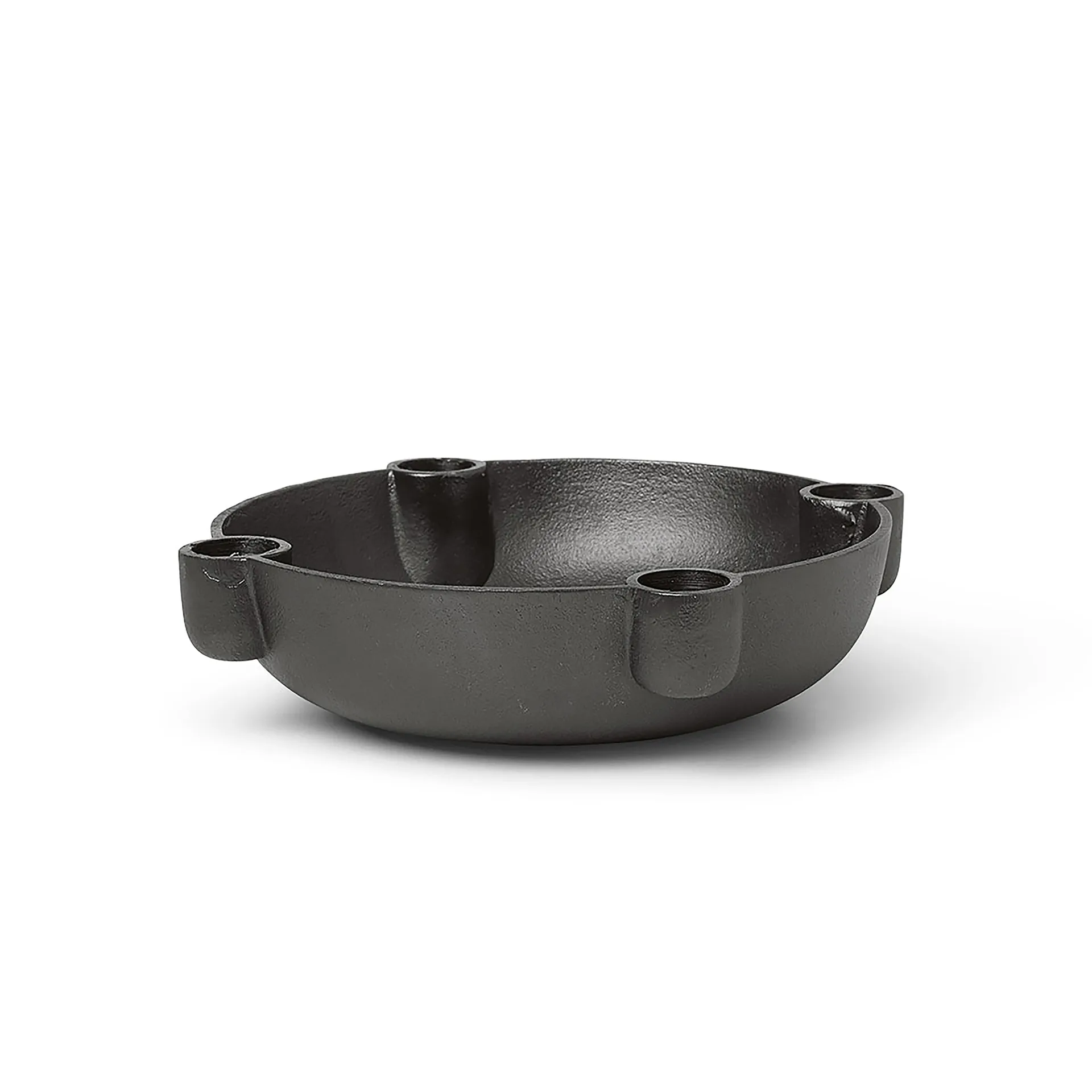Bowl vela do Advento médio Ø20 cm, Alumínio enegrecido Ferm Living