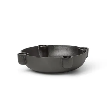 Bowl vela do Advento médio Ø20 cm - Alumínio enegrecido - Ferm Living