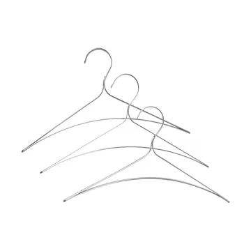 Bowline cabide - Conjunto de 3, aço inoxidável - Ferm Living