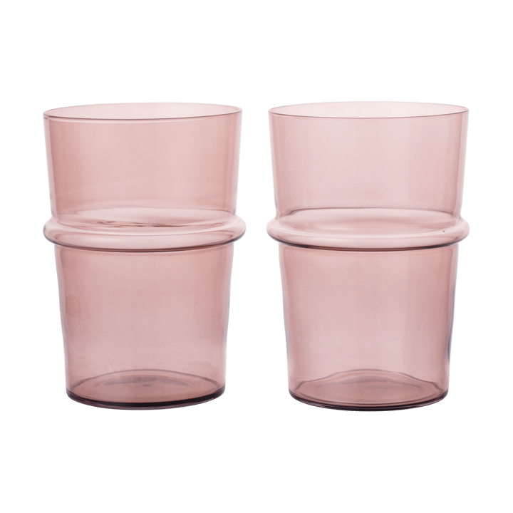 Boya copo alto de bebida 45 cl 2 unidades - Mauve - Ferm Living