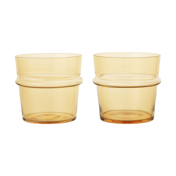 Boya Copo baixo de bebida 30 cl 2 unidades - Yellow - Ferm Living
