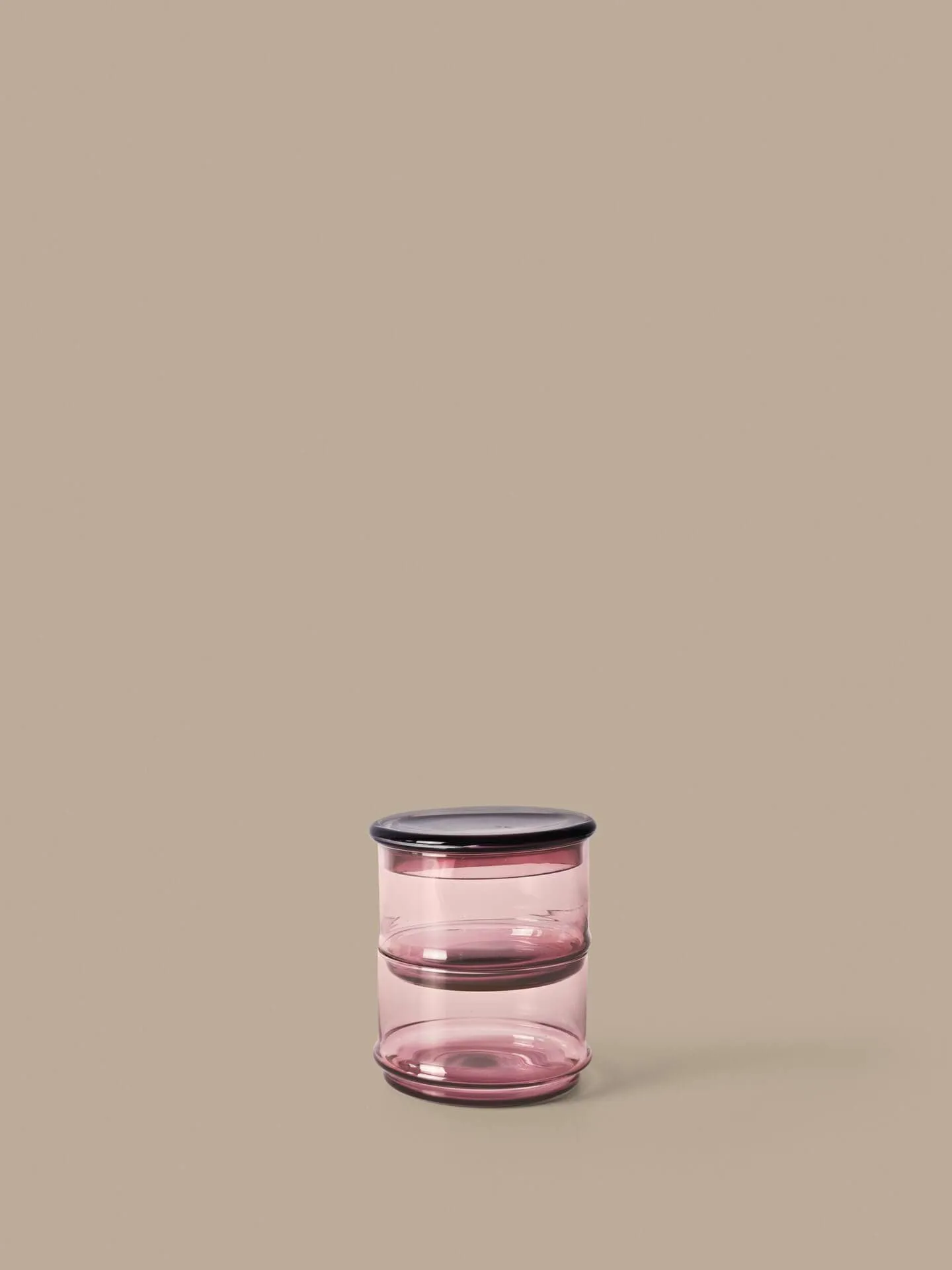 Boya frascos empilháveis, 2 peças, mauve Ferm Living
