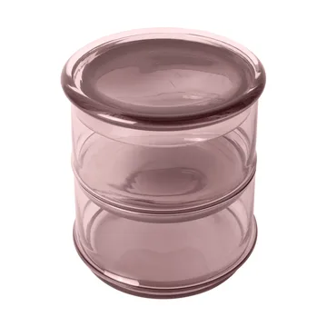 Boya frascos empilháveis - 2 peças, mauve - Ferm Living