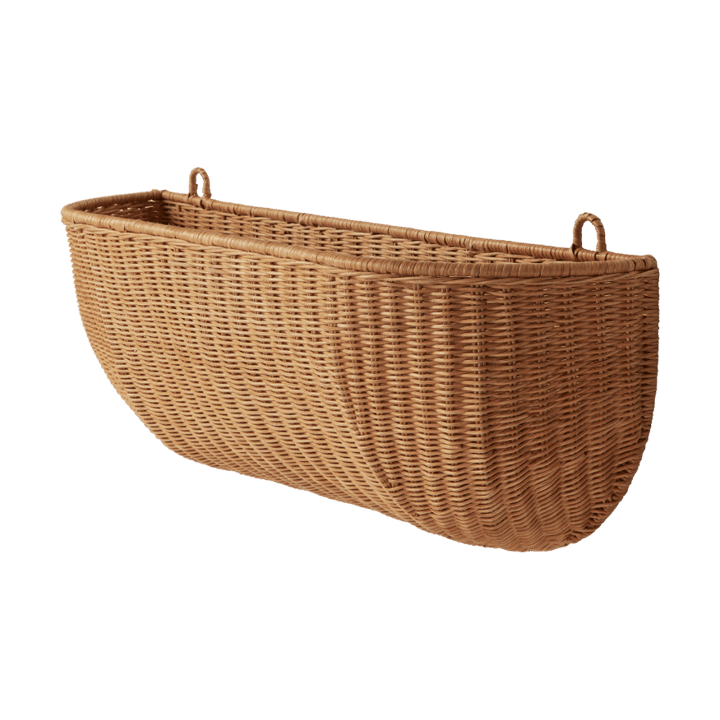 Braided wall pocket cesto de parede 25x75 cm, Natural Ferm Living