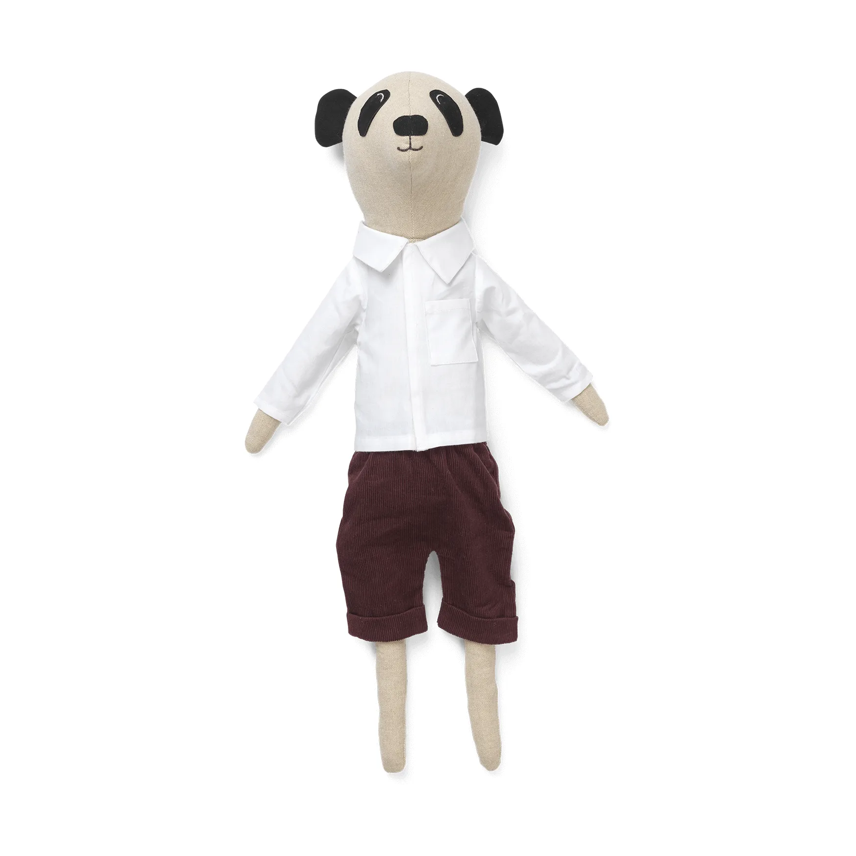 Brinquedo Panda Teddy, Natural Ferm Living