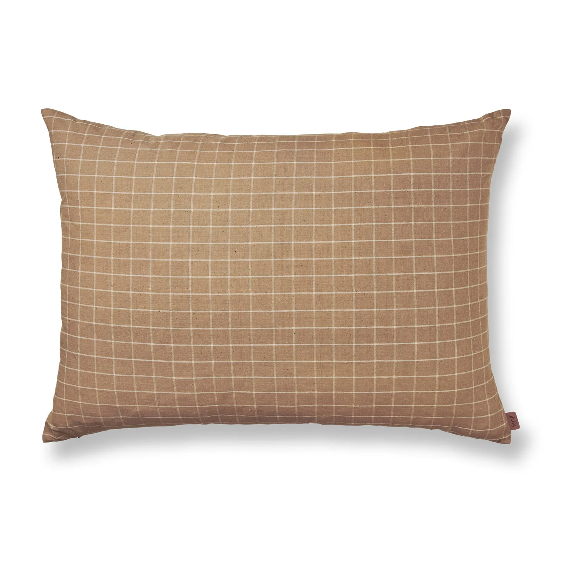 Brown almofada 60x80 cm, Check Ferm Living