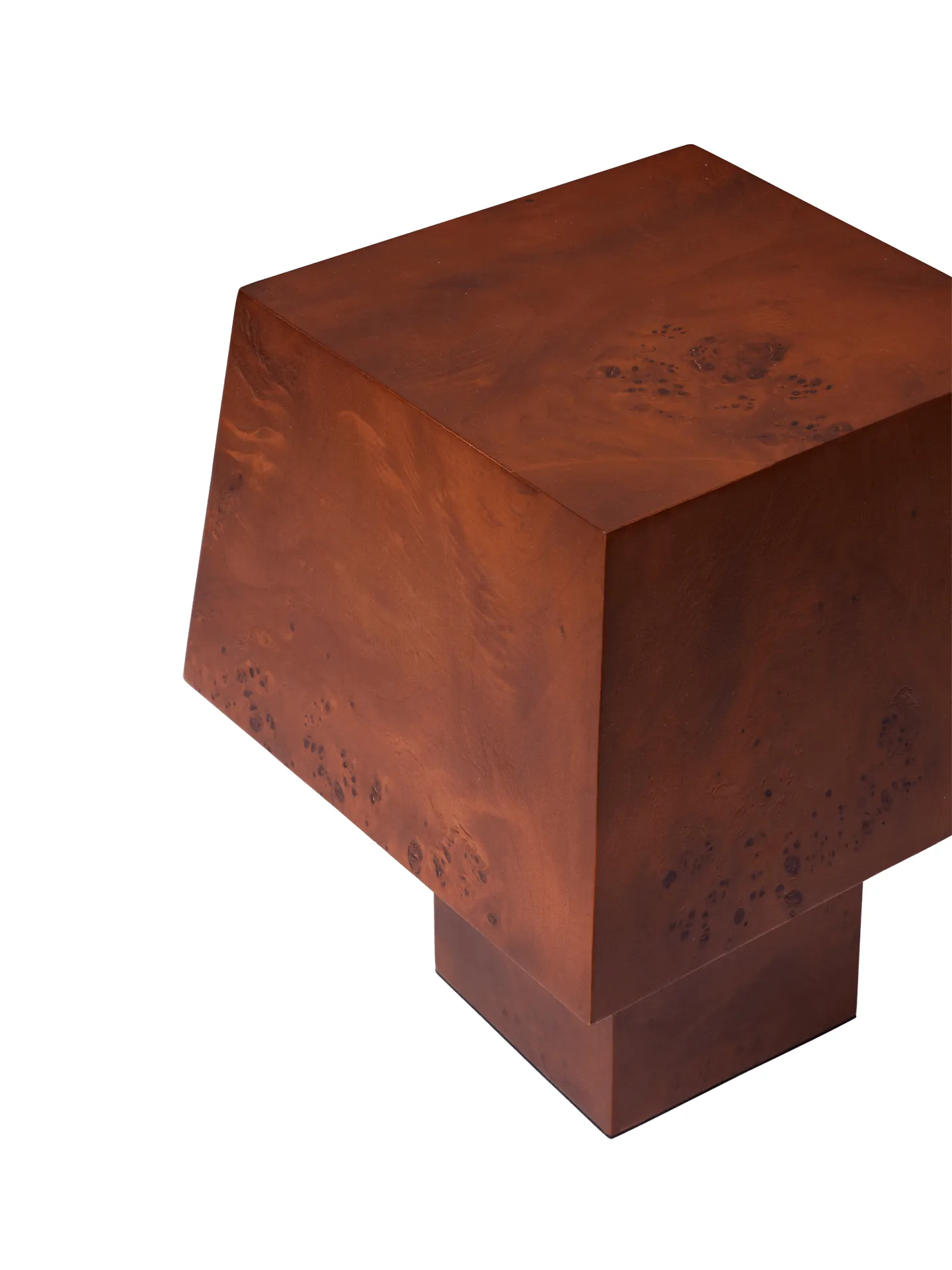 Burl candeeiro de mesa 33 cm, Dark stained burl Ferm Living