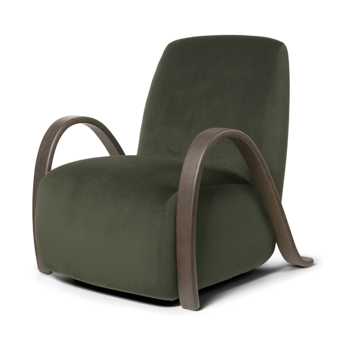 Buur lounge chair Rich Velvet, Pinheiro Ferm Living