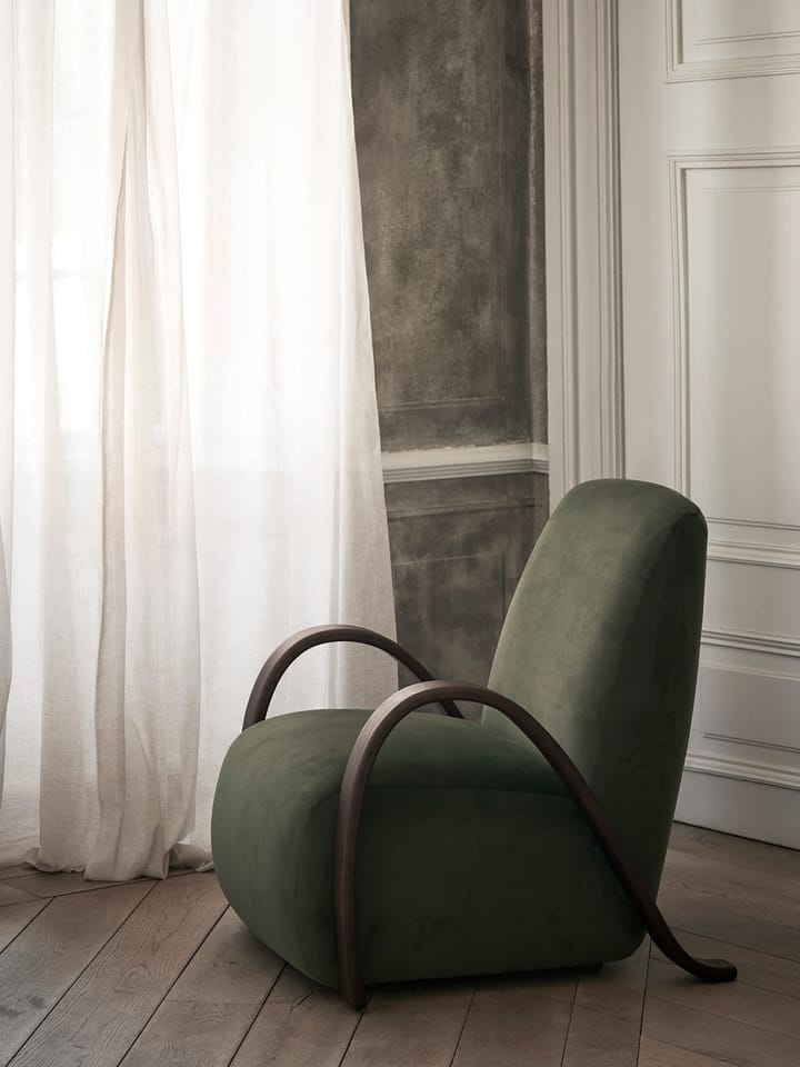 Buur lounge chair Rich Velvet, Pinheiro Ferm Living