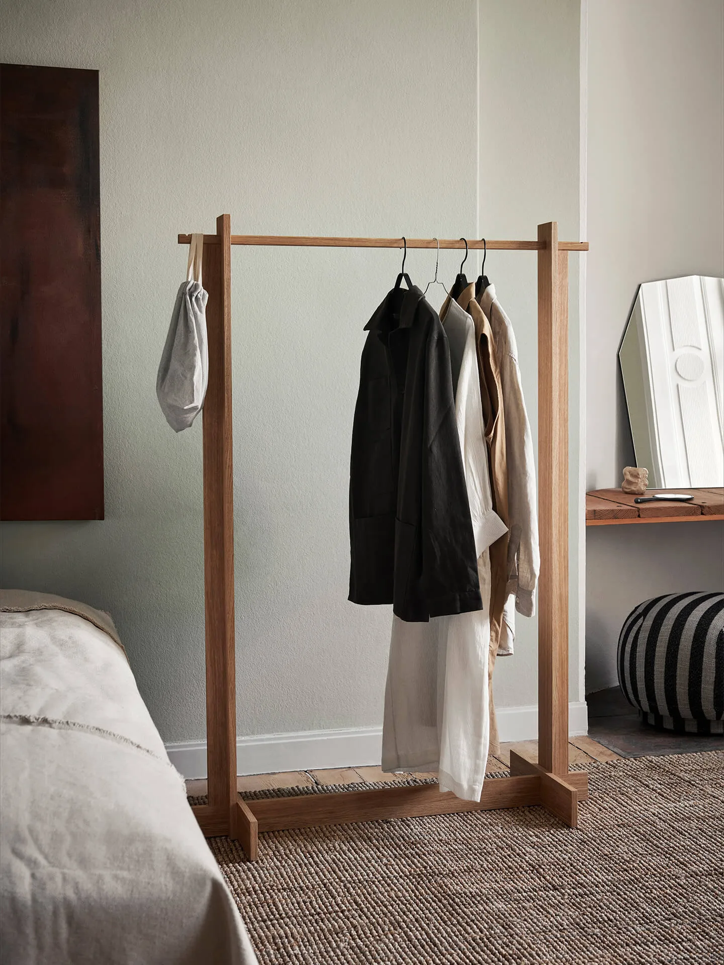 Cabide Bridge Clothes Rack, Carvalho oleado Ferm Living