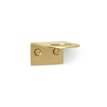 Cabide de parede Basho - latão - Ferm Living