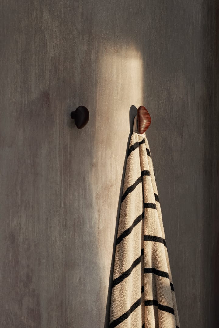 Cairn gancho 2 peças, Marrom Escuro Ferm Living