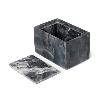 Caixa de armazenamento Mist 10x15 cm - Charcoal - Ferm Living