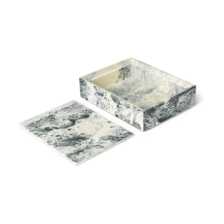 Caixa de armazenamento Mist 15x20 cm, Emerald-off white Ferm Living