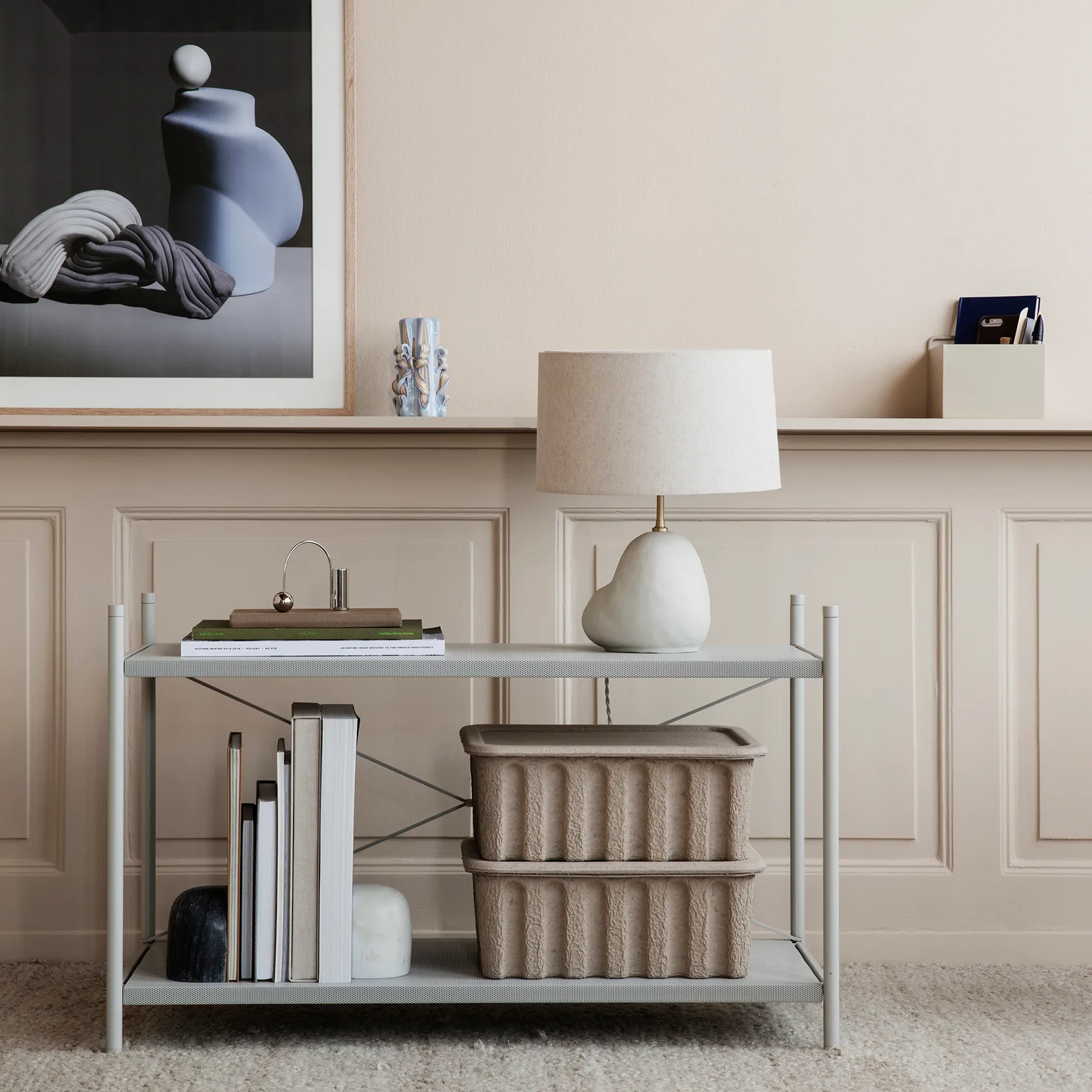 Caixa de papel grande Ferm 2 un., brown Ferm Living