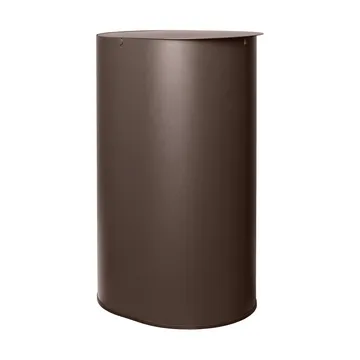Caixote de lixo Enkel large - Chocolate negro - Ferm Living