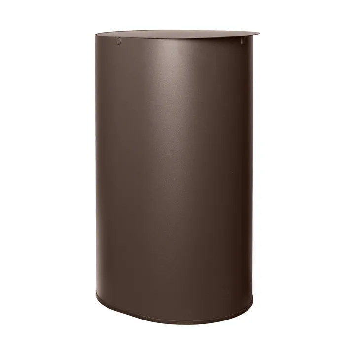 Caixote de lixo Enkel large - Chocolate negro - Ferm Living