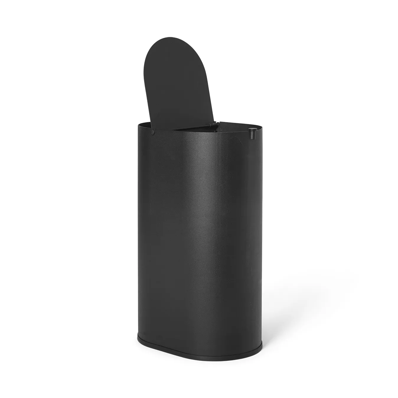 Caixote de lixo Enkel small, Black Ferm Living