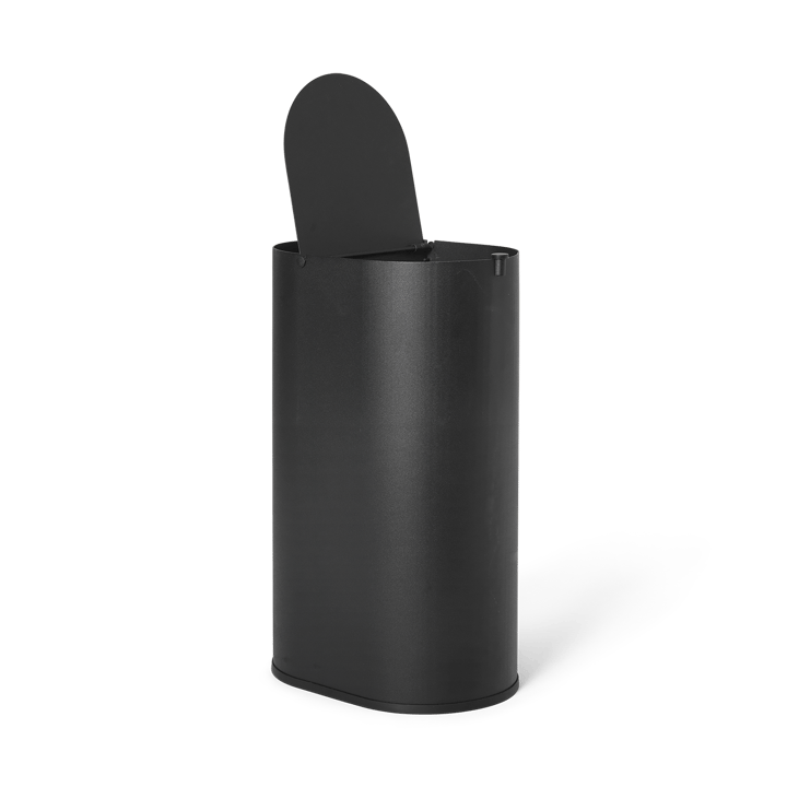Caixote de lixo Enkel small, Black Ferm Living