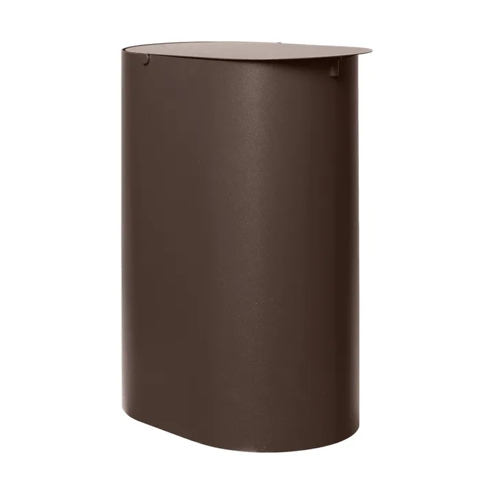 Caixote de lixo Enkel small - Chocolate negro - Ferm Living