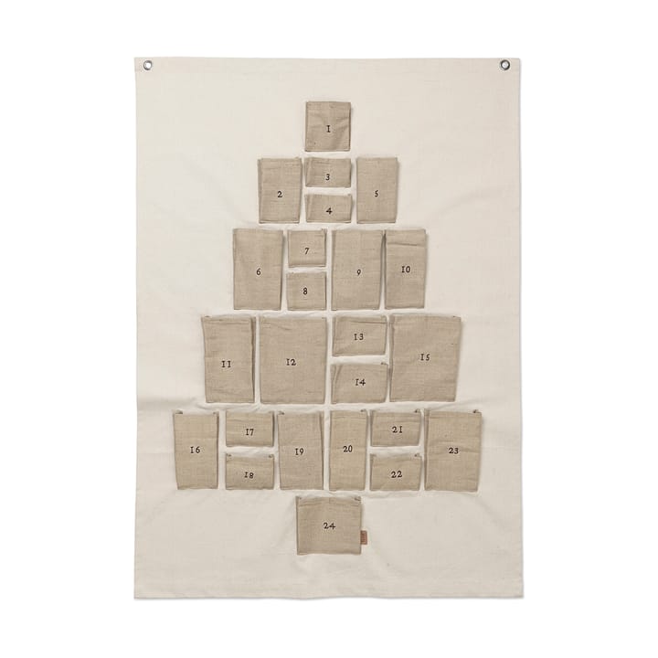 Calendário de advento Pine - Maxi, 90x125 cm - Ferm Living