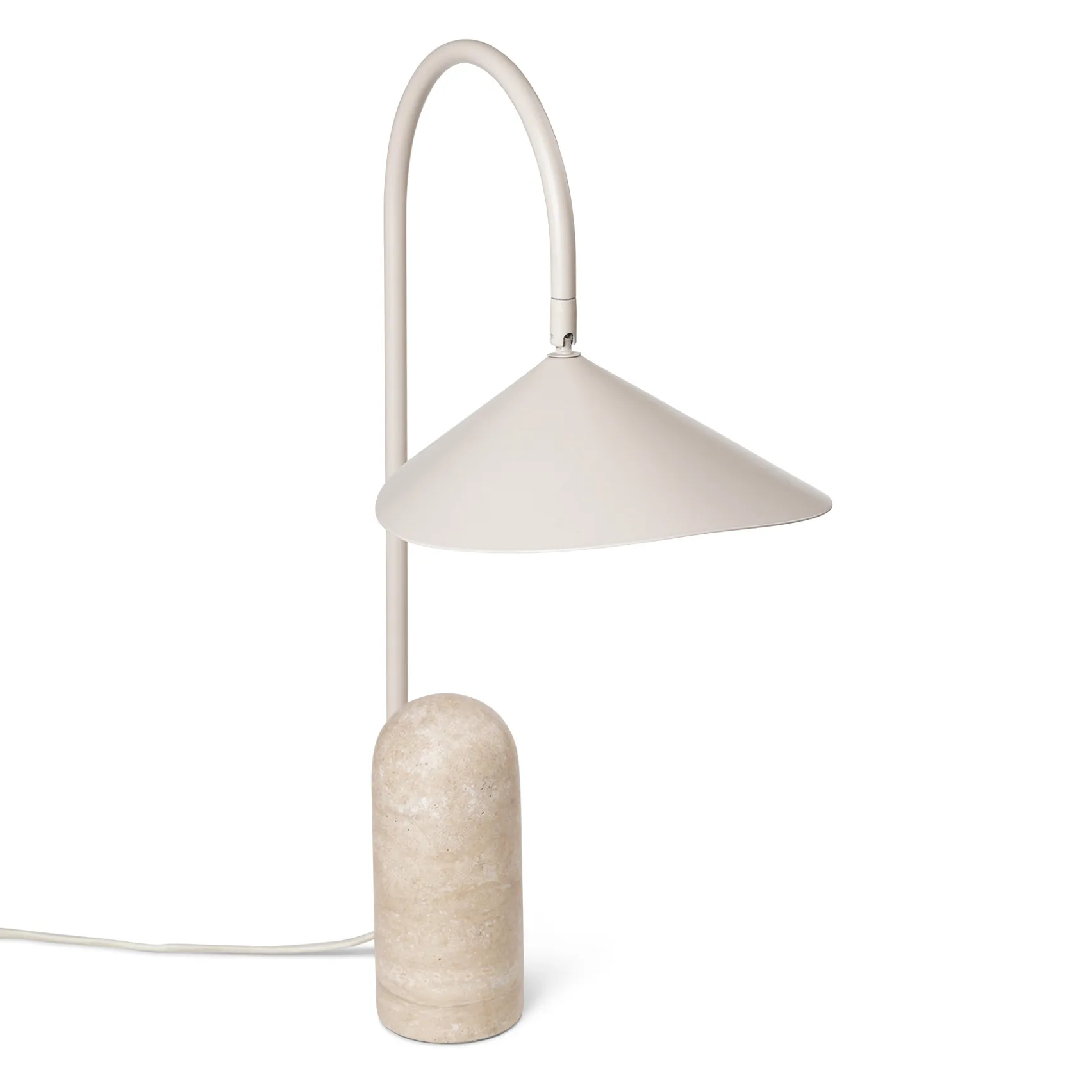 Candeeiro de mesa Arum, cashmere Ferm Living