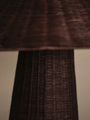 Candeeiro de mesa Duo - Castanho-escuro - Ferm Living